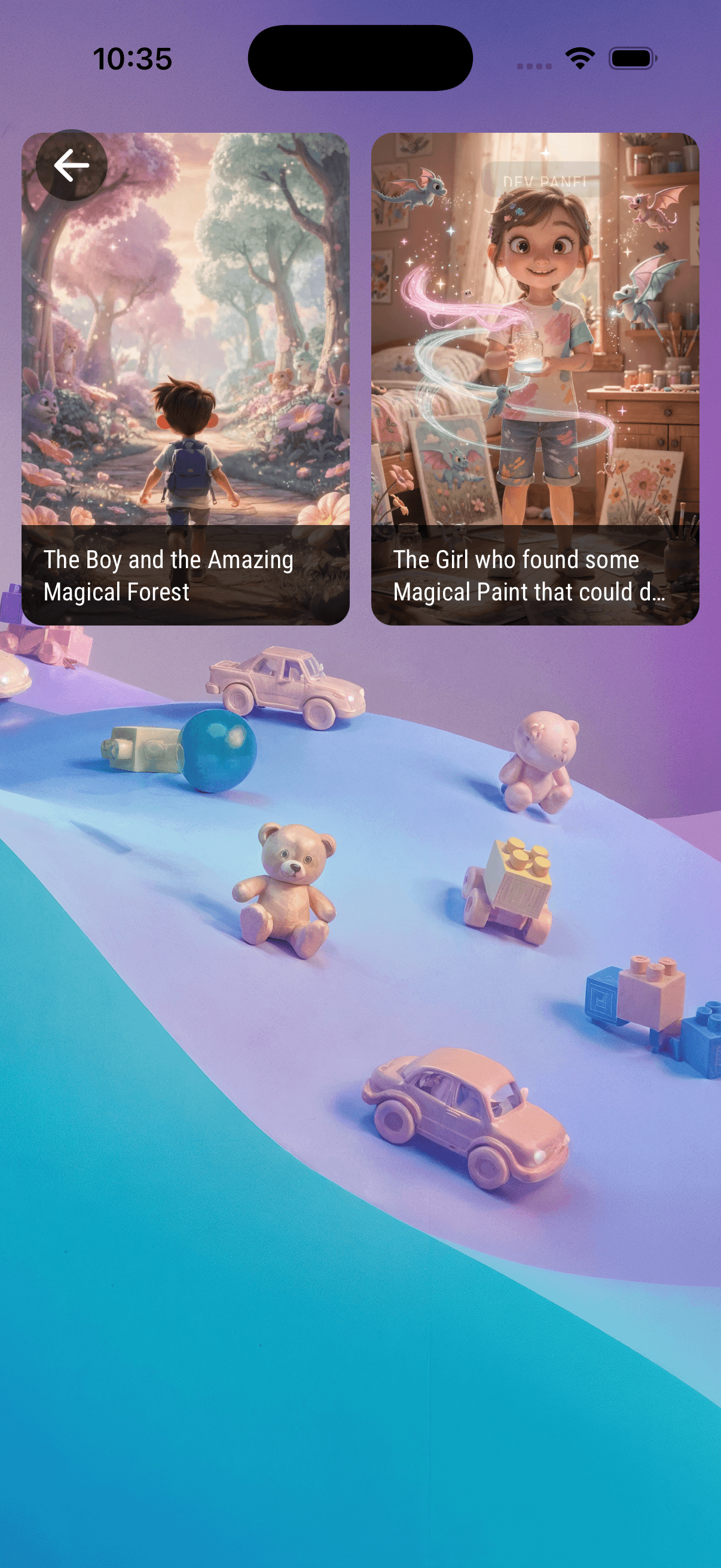 Sleepy Tales story preview